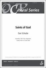 Saints of God SAB choral sheet music cover